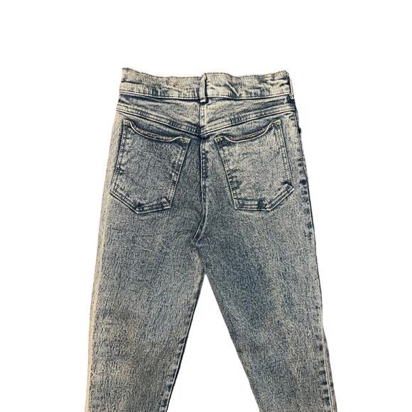 Vintage Tark'1 Paris Pants Jeans France Acid Wash High Rise Slim 2 - Picture 4 of 6